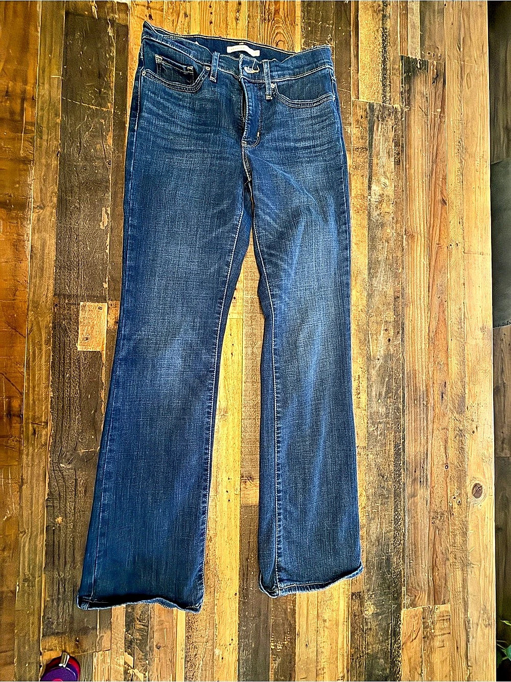 Levi's 315 Shaping Bootcut Jeans Blue Waist 27